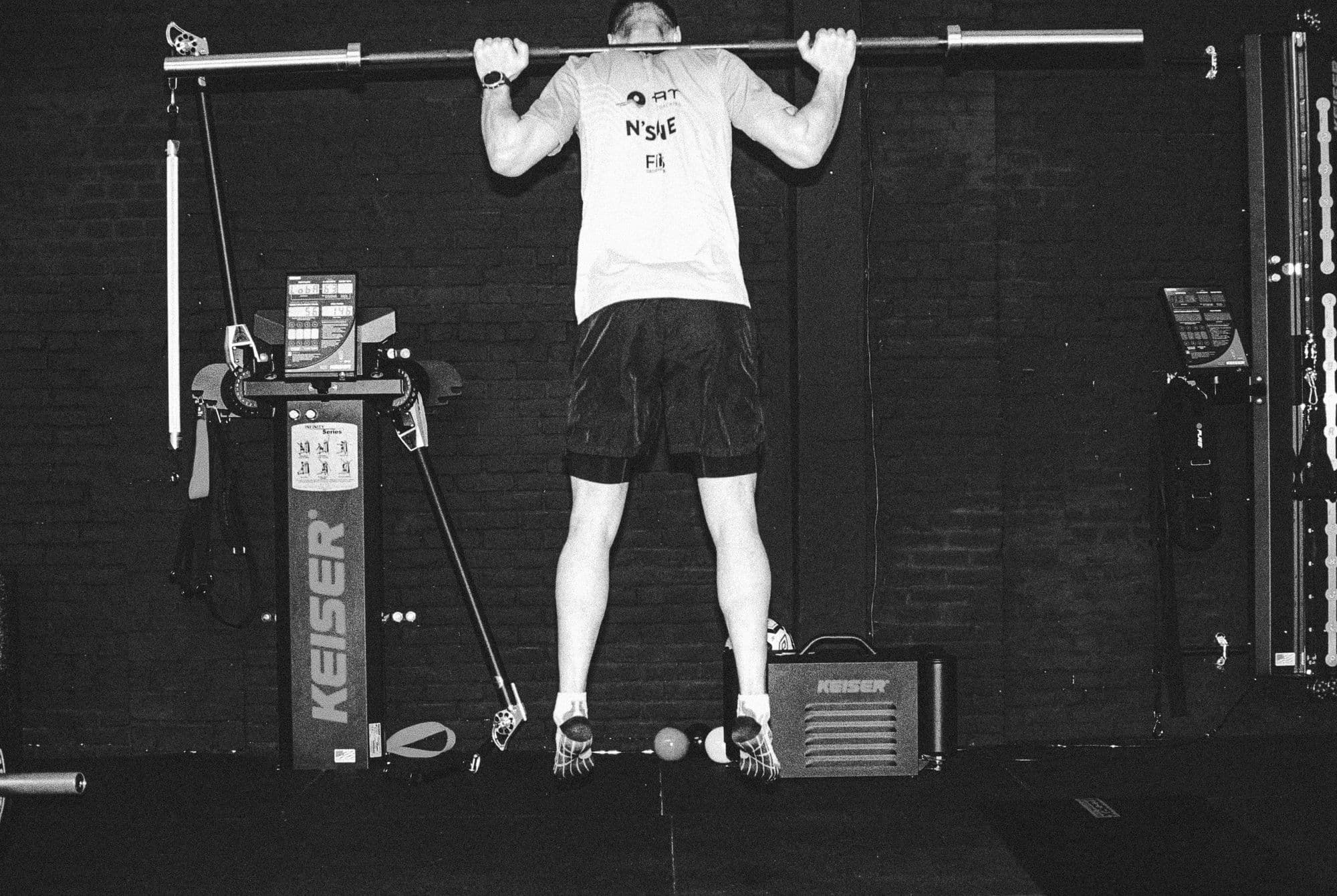HYTX athlete during a strength training session in Antwerp